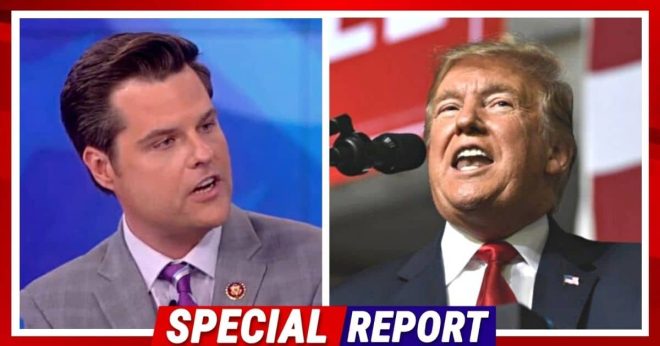 Trump Has Epic 1-Word Response When Asked If He's Reconsidering Gaetz Nom