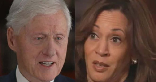 Bill Clinton Reveals Bizarre Reason It Was 'Impossible' for Kamala to Win As He Whines About Her Loss