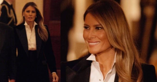 Melania Goes Viral with the Best Outfit of 2025