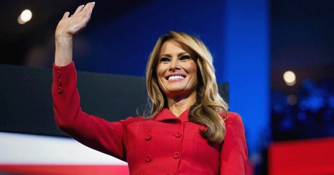 Melania Trump Lands Her First Magazine Cover as FLOTUS 2.0 - And It's Just Perfect