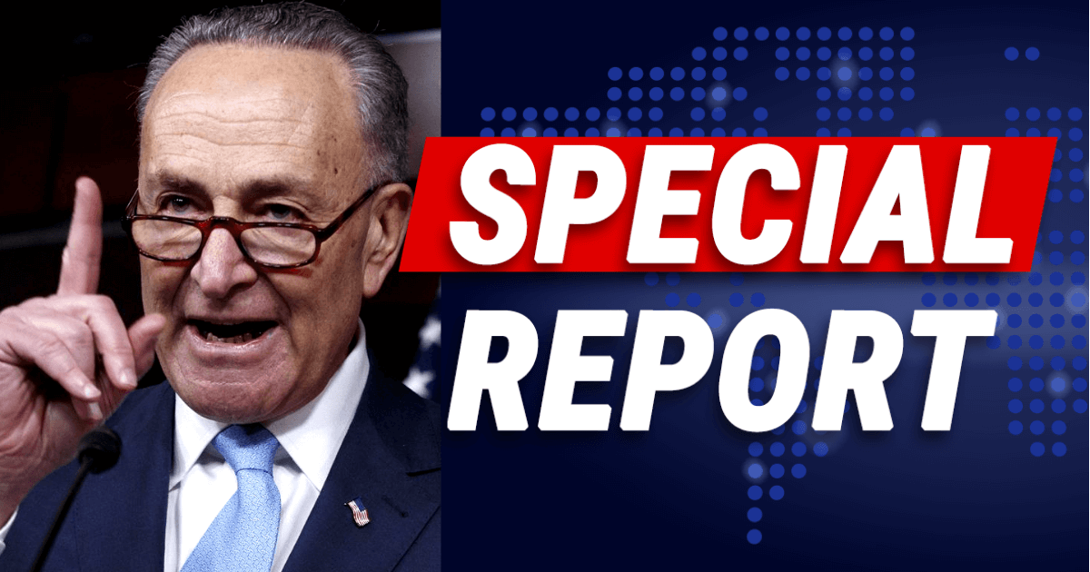 Chuck Schumer Just Made a Colossal Mistake - Every Parent in America Will Be Furious