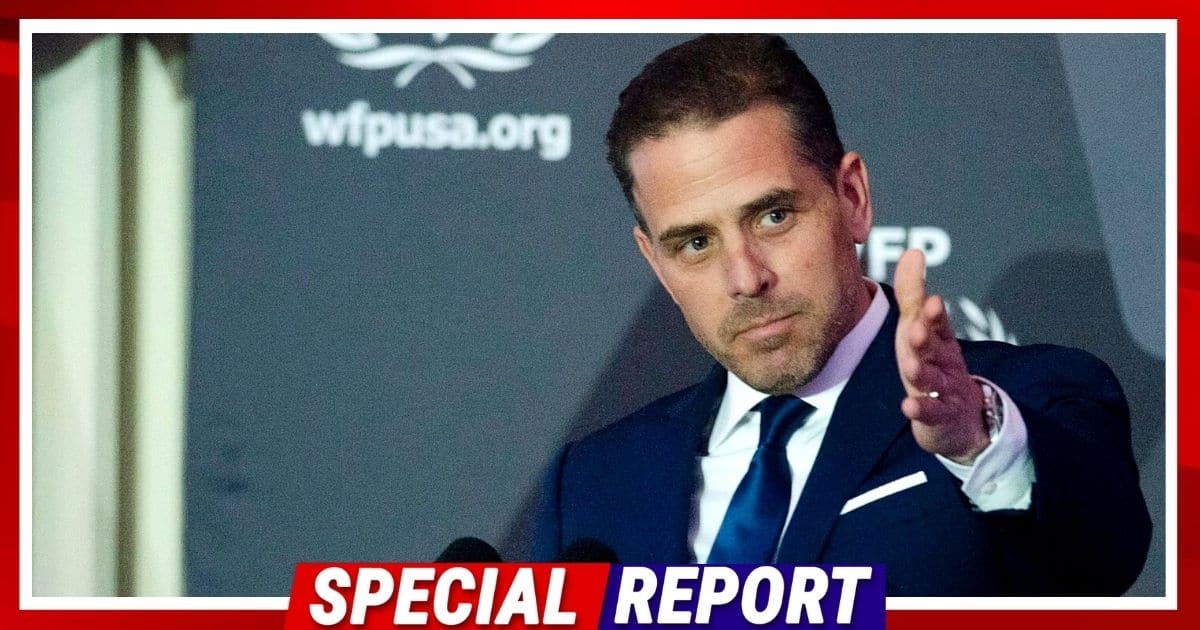 Hunter Biden's Dirty Closet Swings Wide Open - Now He Could Be Facing Brutal Federal Charges