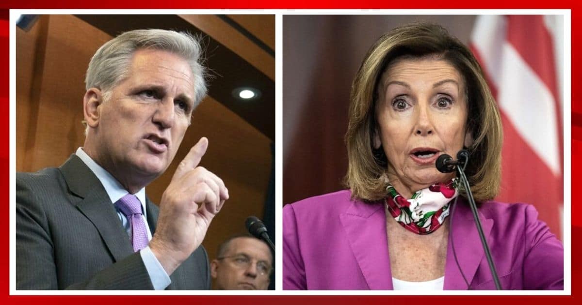 Pelosi Schemes a Nasty Trick on GOP - Kevin McCarthy Better Get His Act Together Immediately