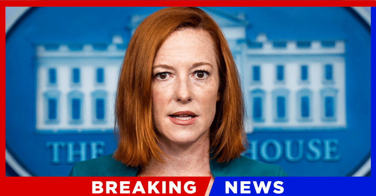 Congress Sends Jen Psaki 1 Ultimatum - And the Hammer Awaits If She Ignores It