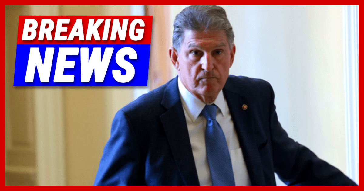 Manchin Suddenly Turns Against Biden - He Lets Out Shocking Secret About Papa Joe