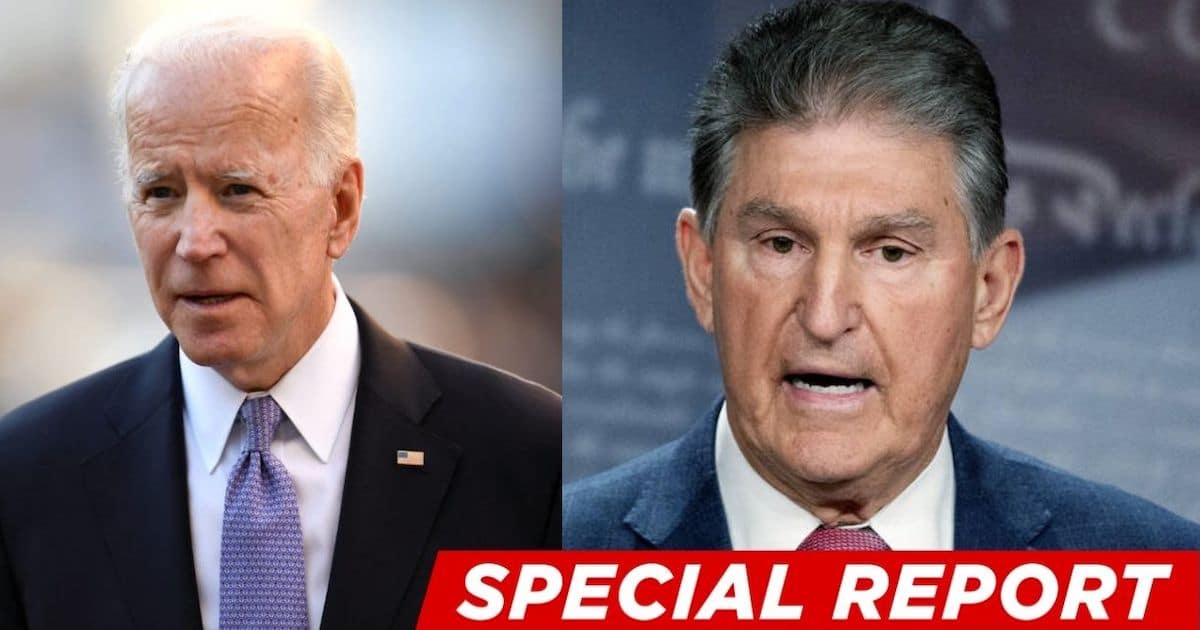 Manchin Nails Biden with Shocking Promise - And Democrats Just Lost Their Minds