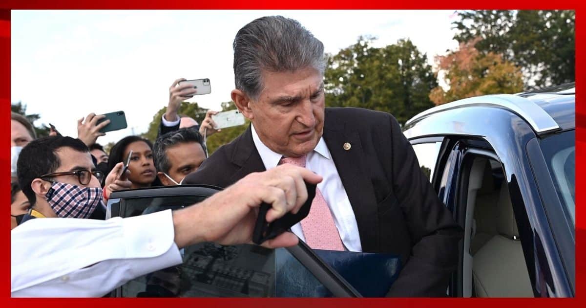 Manchin Just Made a Very Big Mistake - He Tried to Excuse Biden's Top Failure