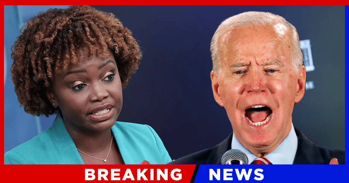 Biden's Press Room Erupts in Absolute Chaos - KJP Loses Control After Joe's Worst Gaffe Yet