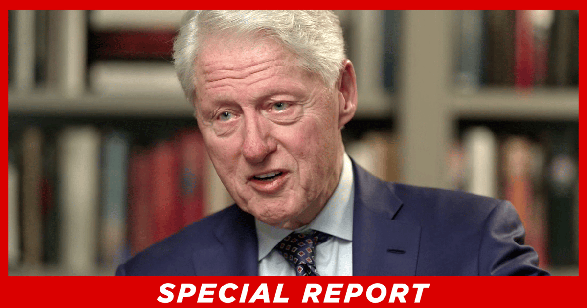 Bill Clinton Just Ticked Off Every Democrat - Sides with the GOP On Nation's #1 Crisis