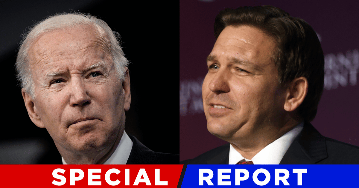 Ron DeSantis Drops the Hammer on Biden - He Just Ruined the President's Week