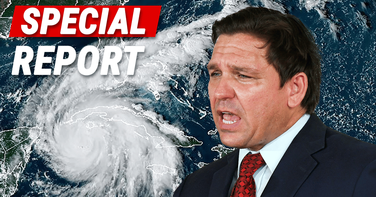 After Liberals Harass DeSantis During Hurricane - Ron Silences Them with 4 Brutal Words