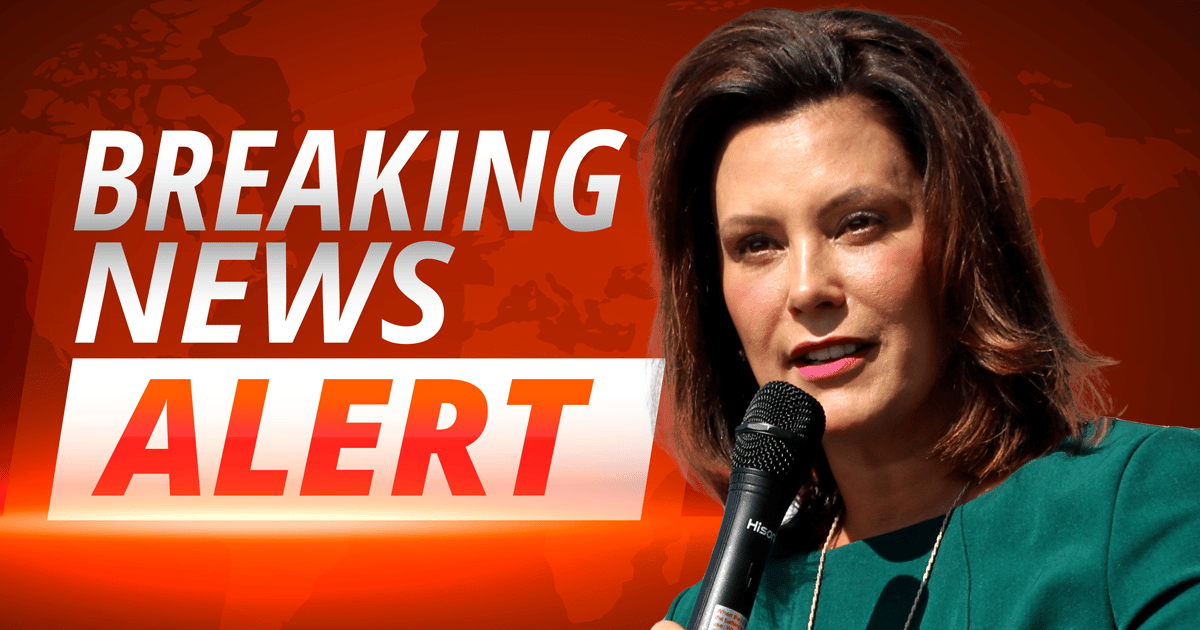 Picture of Gretchen Whitmer Destorys Her Campaign - Gives Her GOP Opponent a Massive Boost