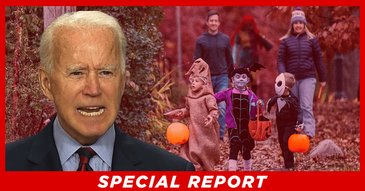 Biden Gets Spooked for Halloween - Joe's Bad News Sends Millions of Children Reeling