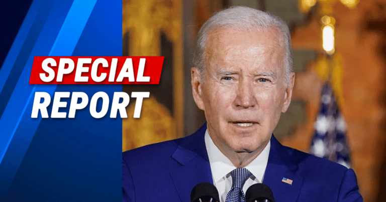 Biden Humiliated On the World Stage – Look What Accidentally Flashed Up On The Screen