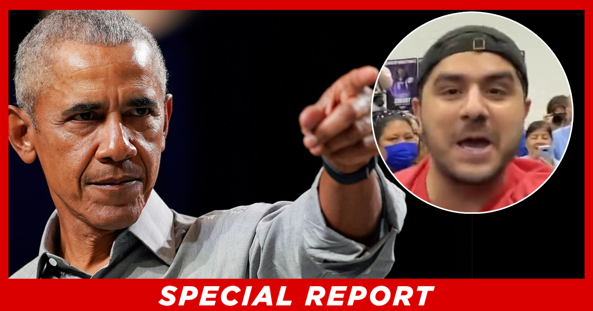 Obama's Terrible Secret Exposed by Heckler - Barry Has Him Dragged Out to Keep It Quiet