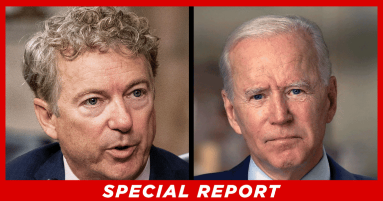 Rand Paul Drops Hammer on Biden - Hours After Biden's Emergency Announcement, Rand Strikes