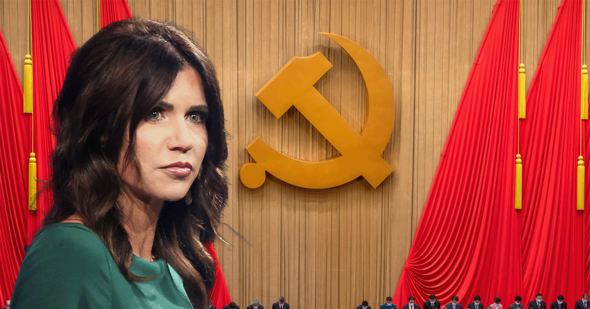 After Kristi Noem Goes After China Infiltration - You Won't Believe What the RINOs Just Did to Her