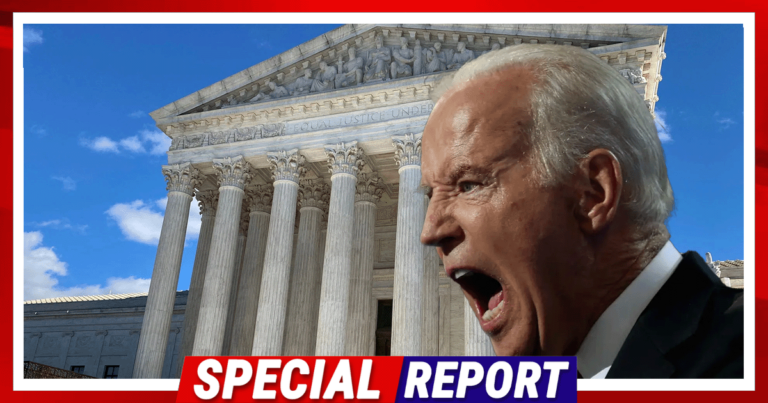 Supreme Court Gets Stunning Challenge from Biden - Says Only SCOTUS Can Stop His Dictator Move