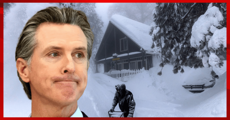 After California Hit with Freak Winter Storm – Newsom Outrages Citizens by Abandoning them on “Personal Trip”