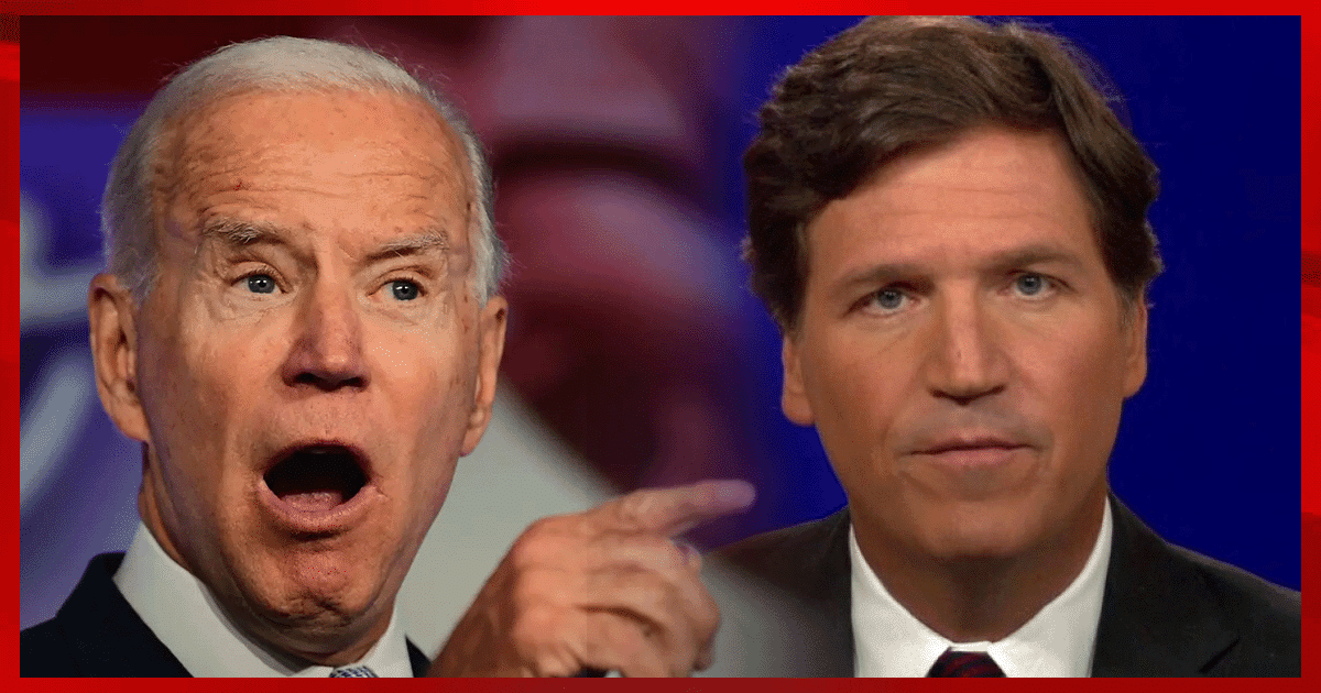 Seconds After Biden Insults Tucker Carlson - The Crowd’s Reaction Sends Him Reeling