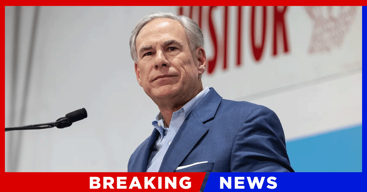 Texas Gov Shuts Down Major Liberal Scheme - And He Saves an Innocent Man in the Process