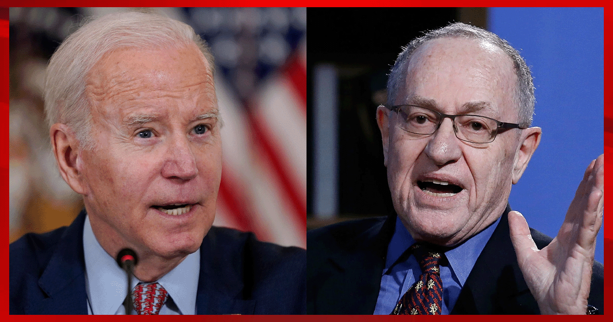 Dershowitz Stuns Biden with His Brutal Verdict - After FBI Doc Erupts, He Announces Joe's Fate