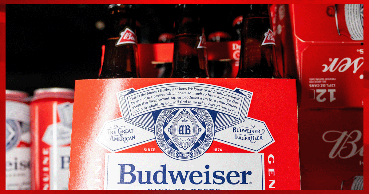 Woke Budweiser's Brand New Can Backfires - Patriots Blindside Them for Terrible Move