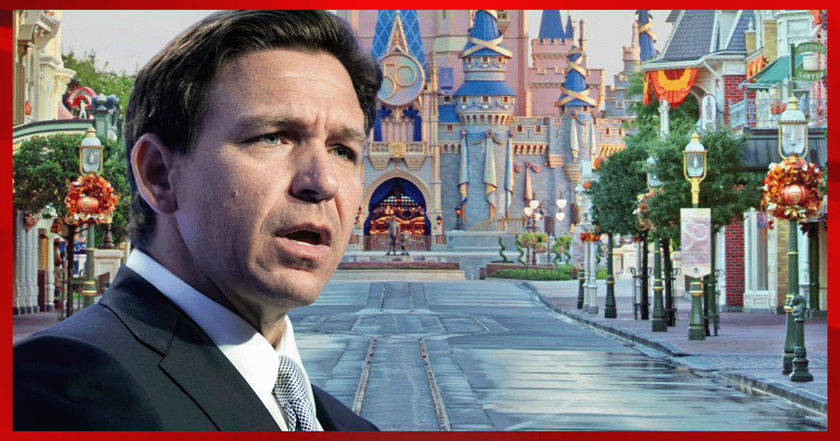 DeSantis Sends Woke Disney a Brutal Message - Ron Says He Knows Why Park Attendance Has Plummeted