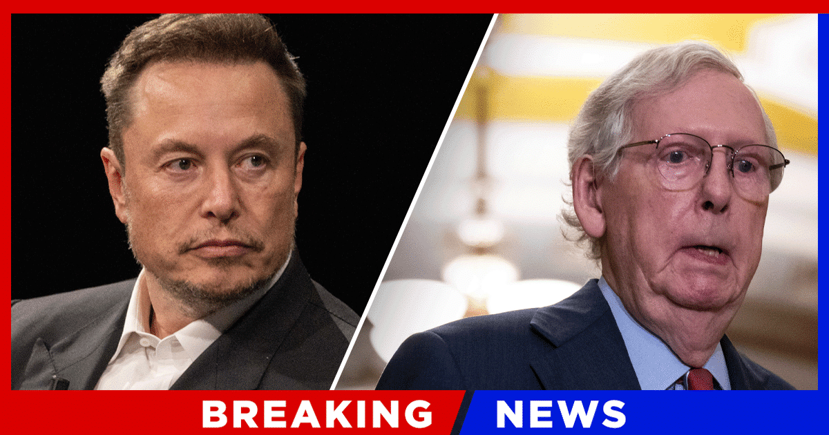 Hours After McConnell's Stunning Freeze-Up - Elon Musk Suggests a Nation-Changing Solution