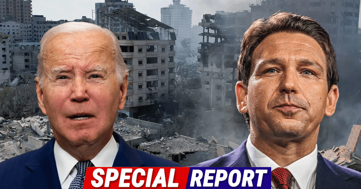 DeSantis Puts Biden to Shame With 1 Brave Move - He Should Get a Medal for This