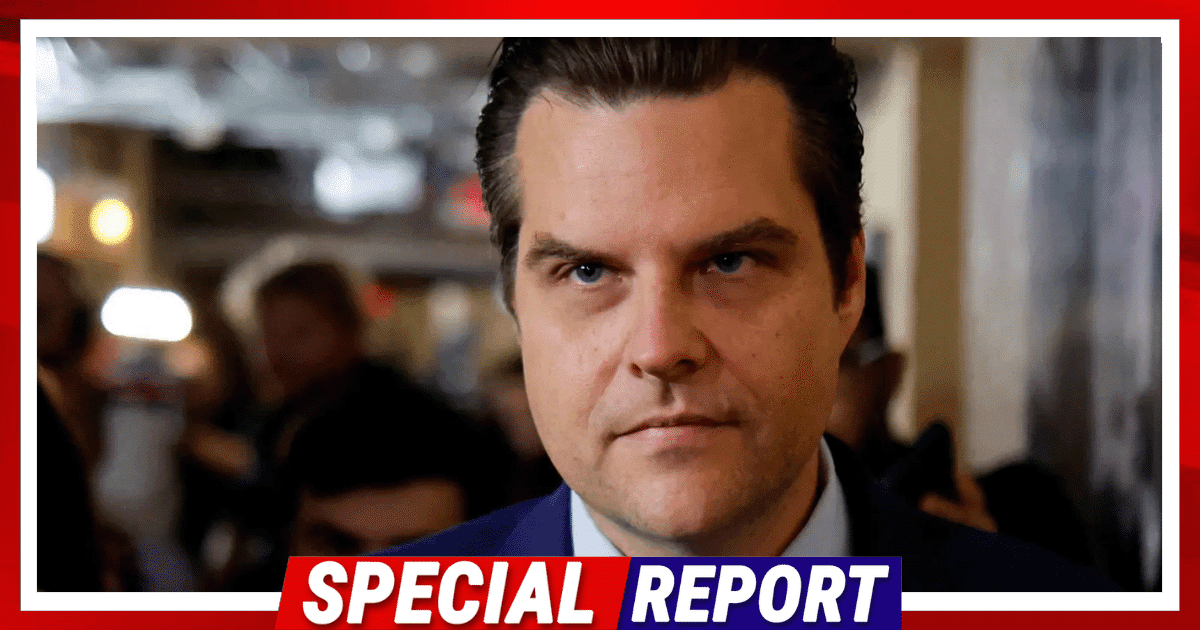 Matt Gaetz Nailed with Instant Karma - He Just Made 1 Historic Global Mistake