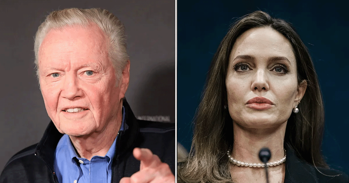 After Angelina Jolie's Shock Israel Comments - Jon Voight Quickly Sets His Daughter Straight