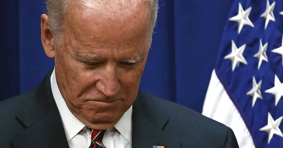 Biden's Nightmare Just Came True - New Report Shows Joe's Own Party Is Betraying Him