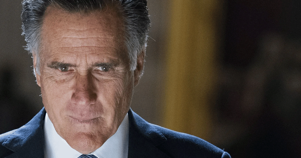 Mitt Romney Reveals Surprise 2024 Pick - And Neither Party Saw This One Coming