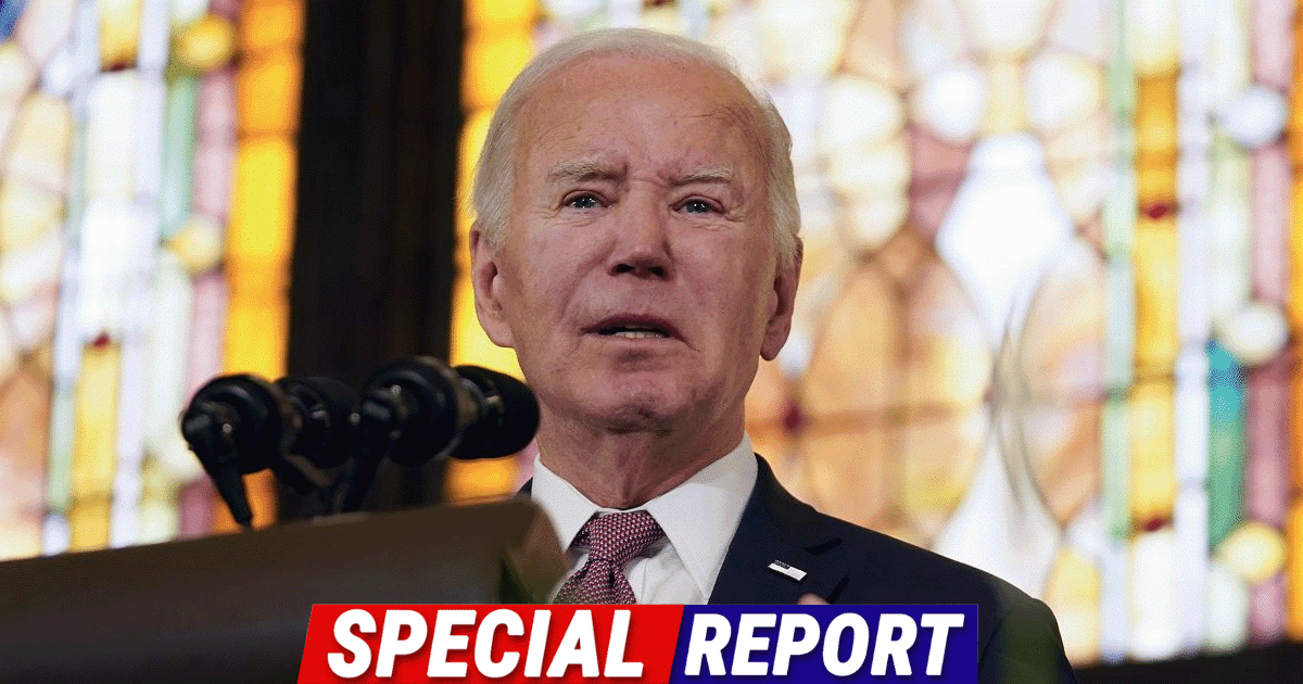 Biden Suddenly Faces Nightmare Report - And It Could Cost Him Huge in 2024