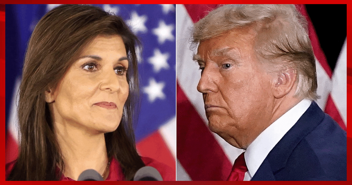 Hours After Trump Scores Massive Victory - He Gives Nikki Haley 1 Stunning Piece of Advice