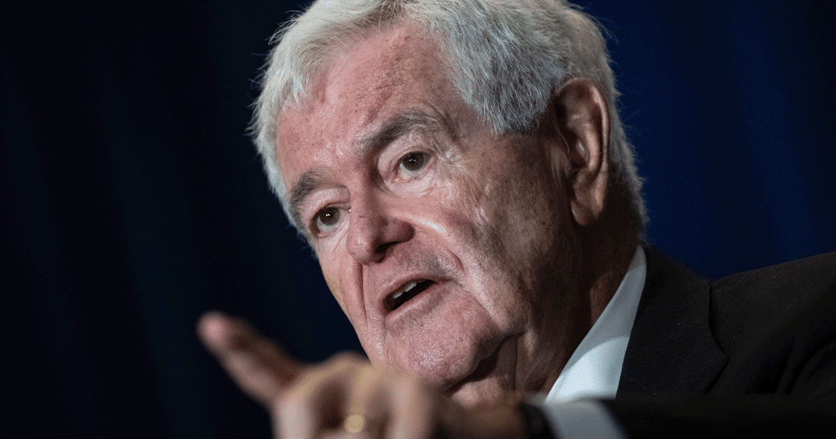 Gingrich Blasts Top House Republican - Dooms Him with Just Three Perfect Words