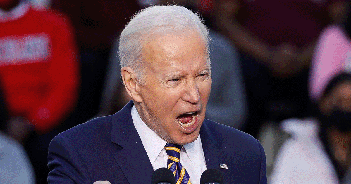 Days After Biden Rages Over Loss to Trump - A New Report Pushes Joe Right Over the Edge