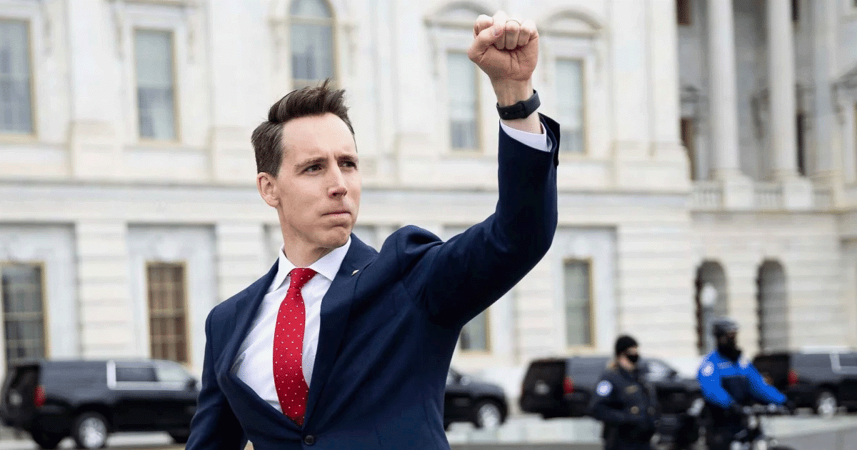 Josh Hawley Makes Power Move in D.C. - Reveals 1 Genius Plan to Stop Big Brother in Its Tracks
