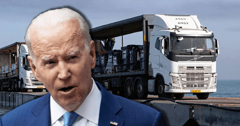 Joe Biden Gets Nightmare Gaza Update – His Entire Pier Plan Just Blew Up In His Face