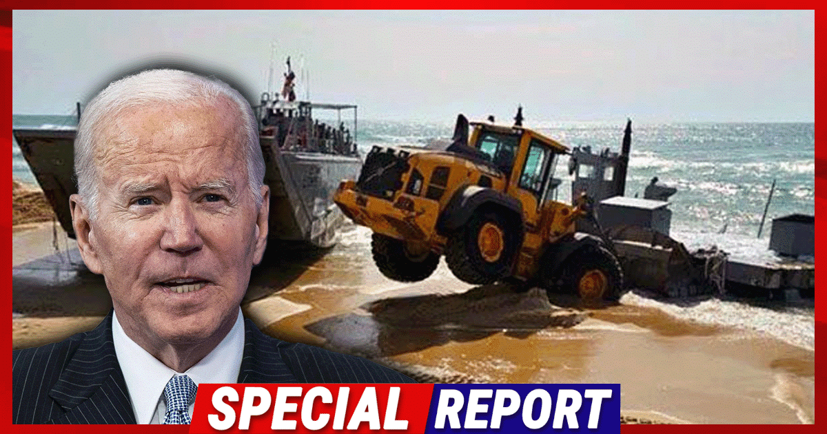 Biden's Floating Pier Scandal Exposed - Soldiers Just Blew the Whistle on the Joe's Scheme