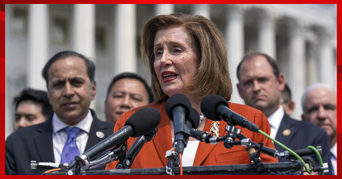 After Damning Pelosi Video Surfaces - Nancy Makes 1 Wild Trump Supporter Accusation