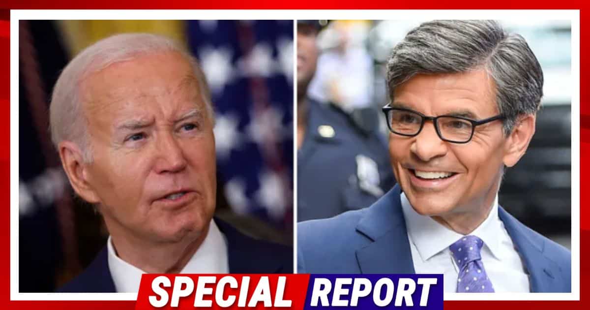 Biden Sent Reeling by Stephanopoulos - Makes Stunning Admission on Candid Camera