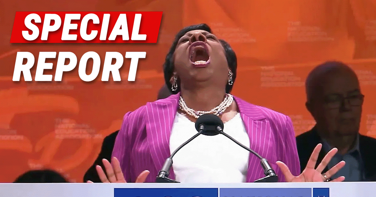 Democrat Union Boss Loses It on Live TV - Rip-off of Infamous Speech Goes Viral in Seconds