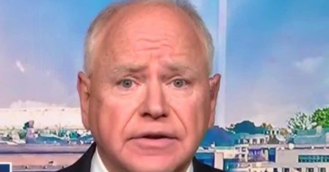 Tim Walz Confronted on His History of Lying - His Insane Response Is Going Viral